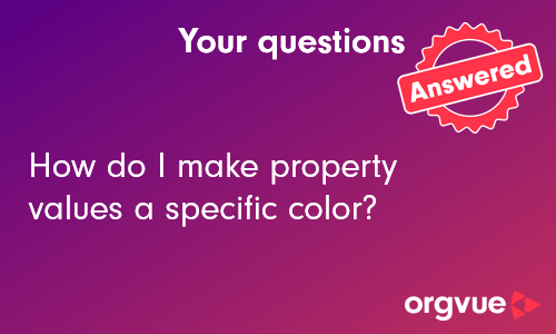 Color property values